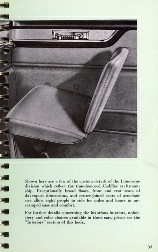 1953 Cadillac Salesmans Data Book Page 86
